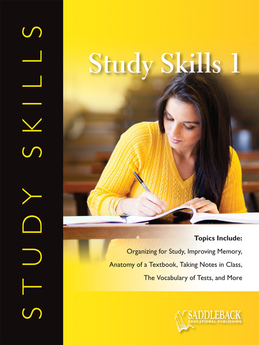 Title details for Study Skills: Note Taking Review by Saddleback Educational Publishing - Available